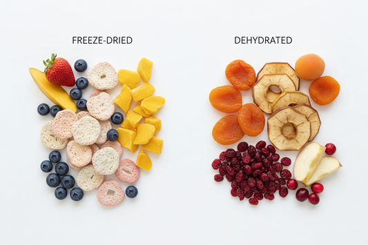 Freeze-Dried vs Dehydrated Fruits: Which Is Healthier? (Complete Guide 2026)