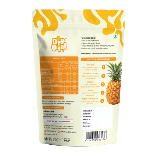 Freeze-Dried Pineapple