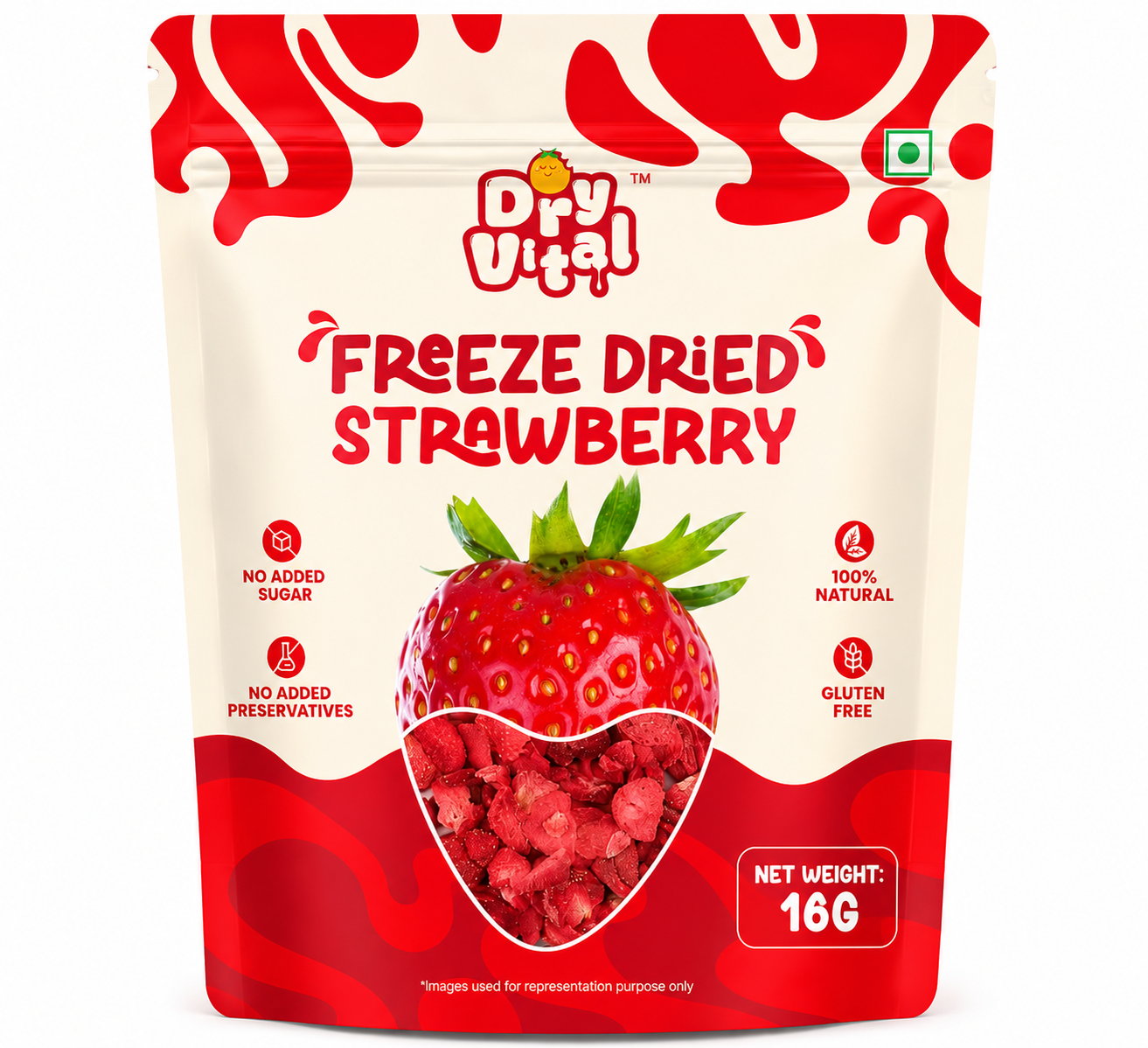 Freeze-Dried Strawberry